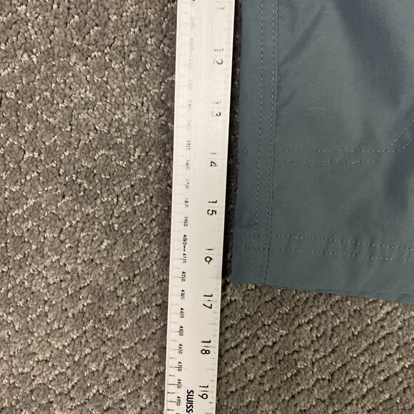 Eddie Bauer First Ascent Shorts Women's 16 Slate Gray Guide Pro Hiking Cargo - Picture 14 of 15